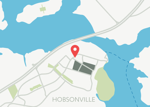 Hobsonville point map with Show suite location